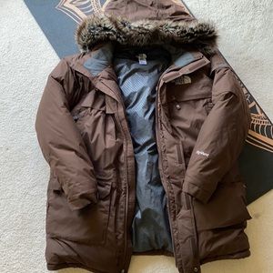 Brown NorthFace HtVent Coat
